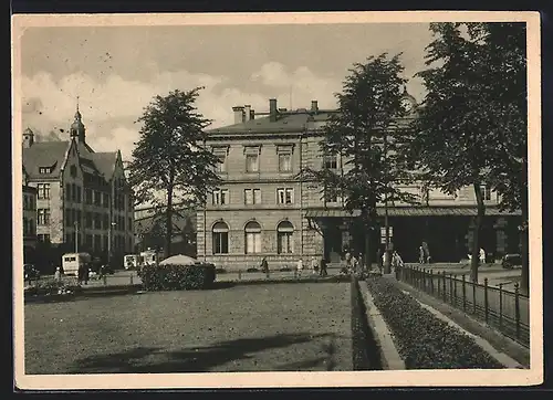 AK Chemnitz, Ansicht vom Hauptbahnhof