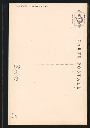 Künstler-AK Em. Dupuis: Highlander, Schottischer Soldat