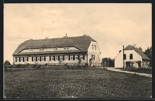 AK Arensdorf /Kr. Lebus, Lehngut, Haupt- und Nebengebäude