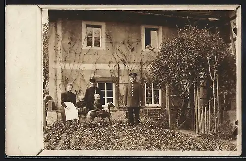 Foto-AK Lehndorf /Nobitz, Haus Zschäckel