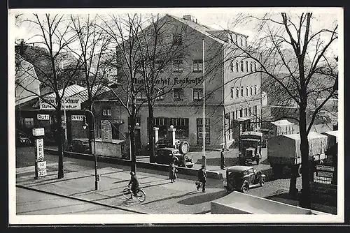 AK Hamburg-Borgfelde, Autobahnhof Fernkraft Foerstmann und Altstaedt, Eiffestrasse 56-62