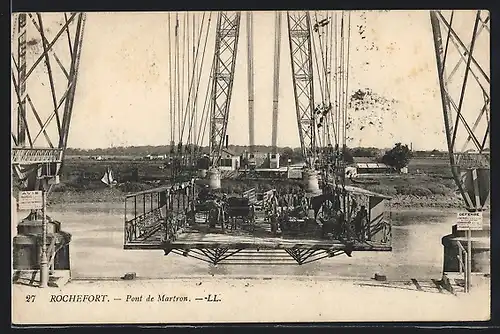 AK Rochefort, Pont de Martron, Schwebefähre