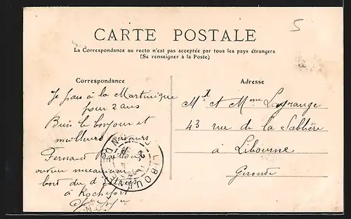 AK Rochefort-sur-Mer, Le Transbordeur de Martrou, Schwebefähre