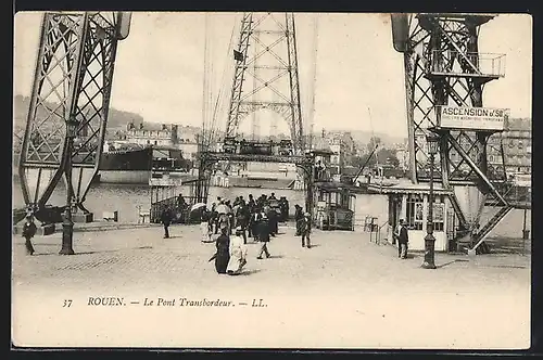 AK Rouen, Le Pont Transbordeur