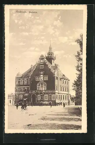 AK Göding / Hodonin, Radnice