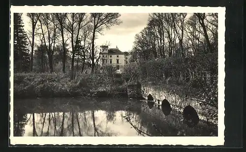 AK Straznice, Blick zum Schloss