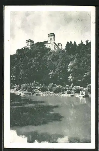 AK Ratschitz, Ansicht des Schlosses vom Fluss aus