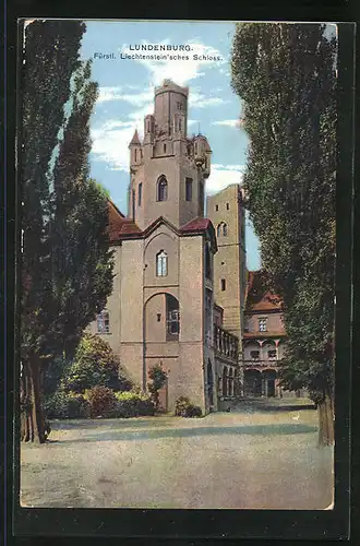 AK Lundenburg, Fürstl. Liechtenstein`sches Schloss