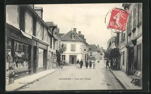 AK Auzances, Rue des Hôtels