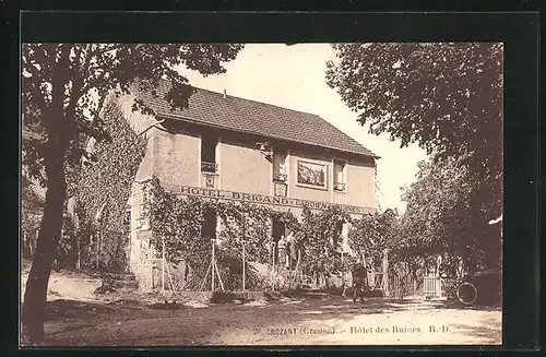 AK Crozant, Hôtel des Ruines