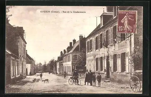 AK Gouzon, Rue de la Gendarmerie