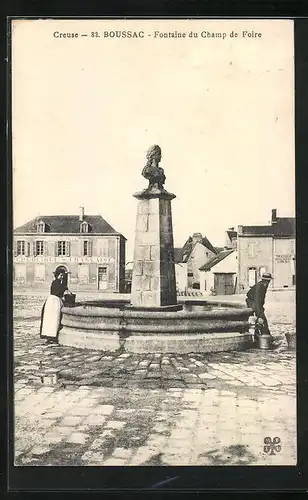 AK Boussac, Fontaine du Champ de Foire