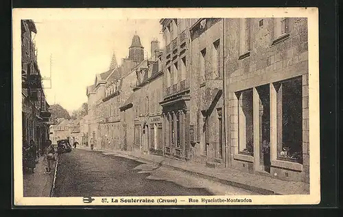 AK La Souterraine, Rue Hyacinthe-Montaudon