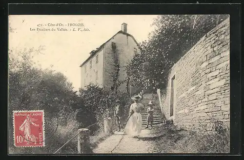 AK Frolois, Les Escaliers du Vallon