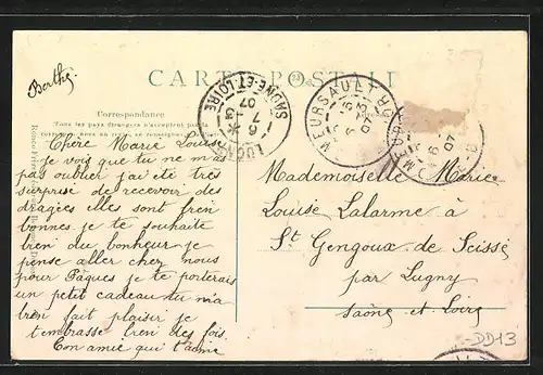 AK Meursault, Rue de la Gare