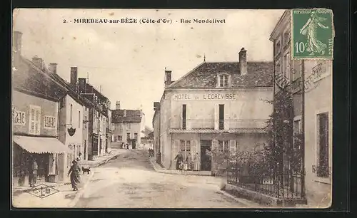 AK Mirebeau-sur-Bèze, Rue Mondolivet