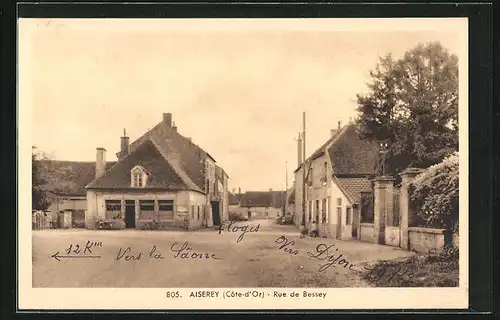 AK Aiserey, Rue de Bessey
