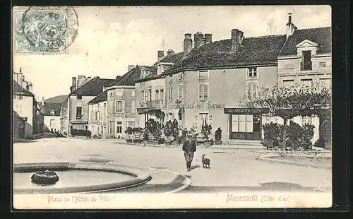 AK Meursault, Place de l`Hotel de Ville