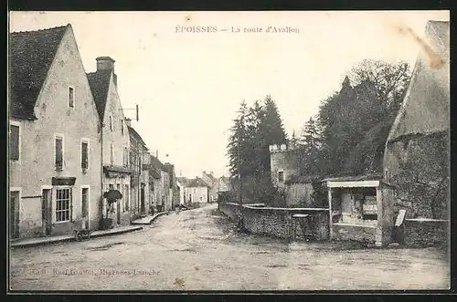 AK Époisses, La route d`Avallon