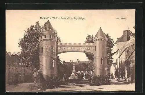AK Meursault, Place de la Republique