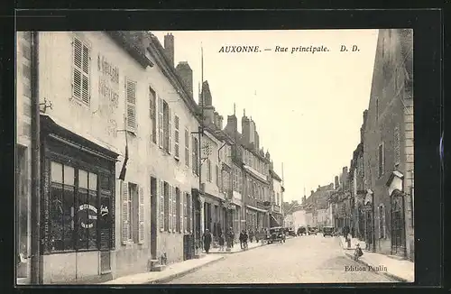 AK Auxonne, Rue principale