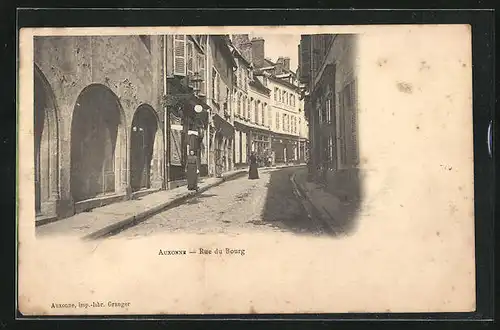 AK Auxonne, Rue du Bourg
