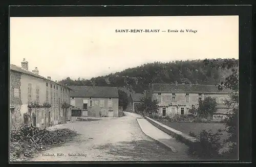 AK Saint-Rémy-Blaisy, Entrée du Village