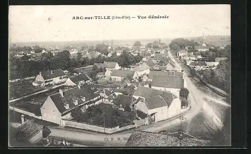 AK Arc-sur-Tille, Vue Générale