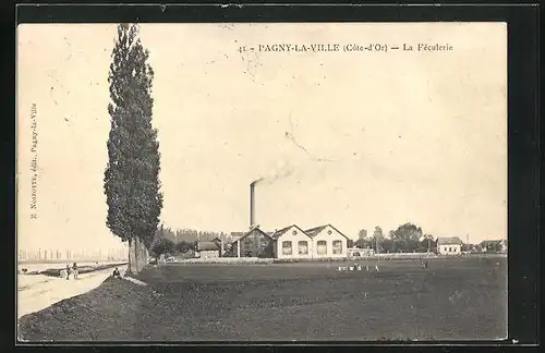 AK Pagny-la-Ville, La Féculerie