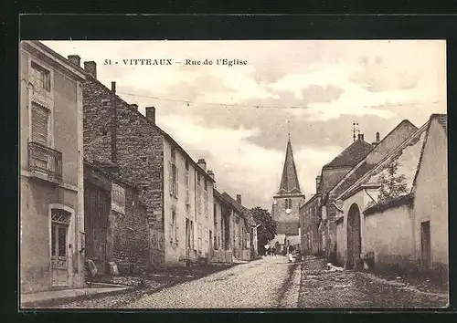 AK Vitteaux, Rue de l'Eglise