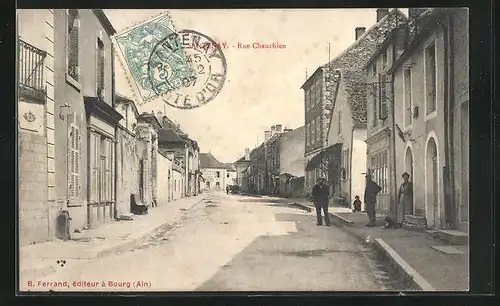 AK Santenay, Rue Chauchien