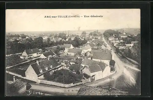 AK Arc-sur-Tille, Vue generale, panoramique