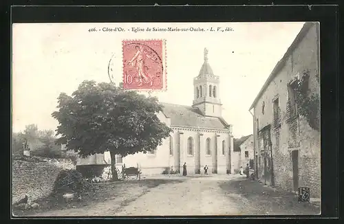 AK Sainte-Marie-sur-Ouche, Eglise, Kirche