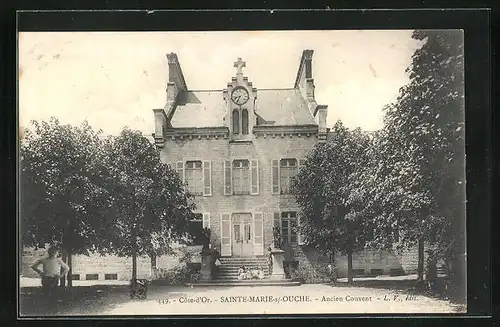 AK Sainte-Marie-sur-Ouche, Ancien Couvent, Gebäudenansicht