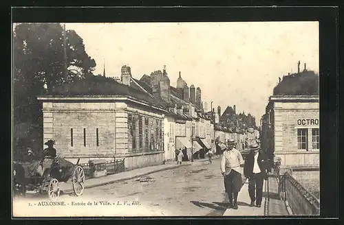 AK Auxonne, Entrée de la Ville, Ortseingang