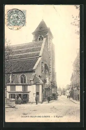 AK Saint-Jean-de-Losne, l'Église