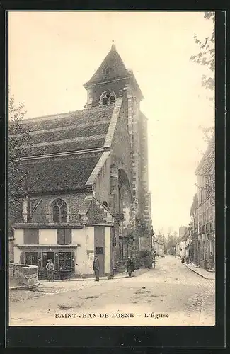 AK Saint-Jean-de-Losne, l'Église