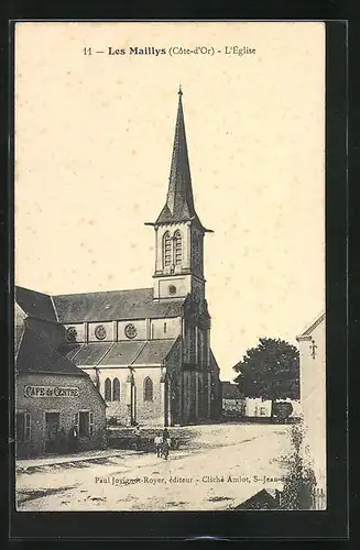 AK Les maillys, l'Église