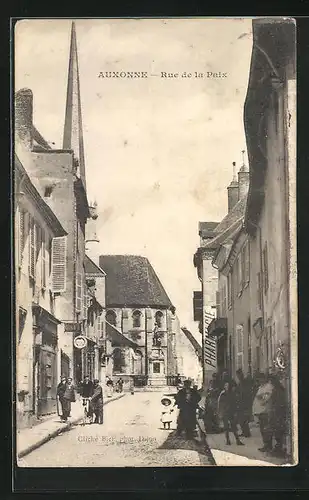 AK Auxonne, Rue de la Paix