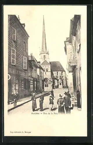 AK Auxenne, Rue de la Paix