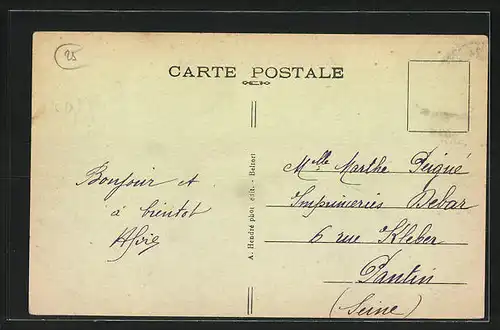 AK Voujeaucourt, Le Mont Bart