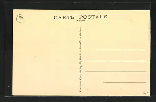 AK Cadouin, La Maison de Convalescence de jeunes filles