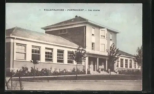 AK Villefranche-Pontbichet, Les écoles