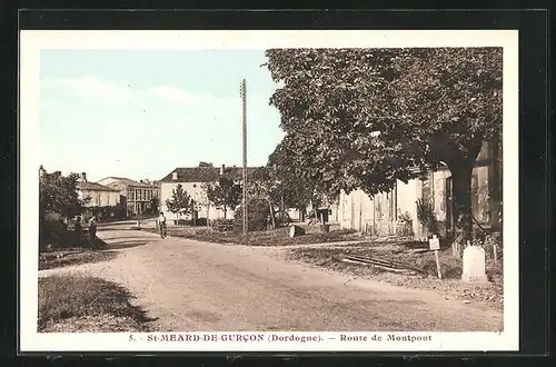 AK St-Méard-de-Gurcon, Route de Montpont