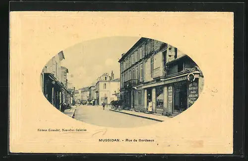 AK Mussidan, Rue de Bordeaux