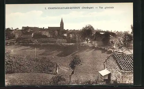 AK Campagnac-les-Queroy, Vue générale