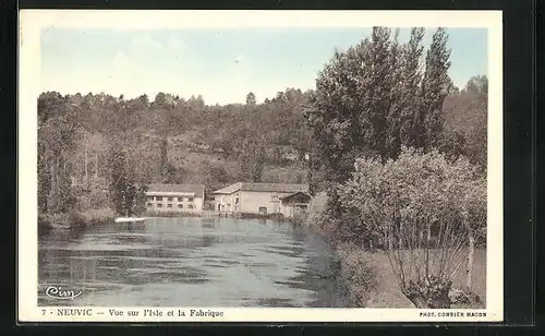 AK Neuvic, Vue sur l`Isle et la Fabrique