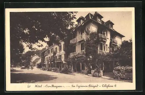 AK Les Eyzies-en-Périgord, Hotel Cro-Magnon