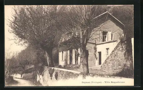 AK Beynac, Vue et Villa Roquebrune