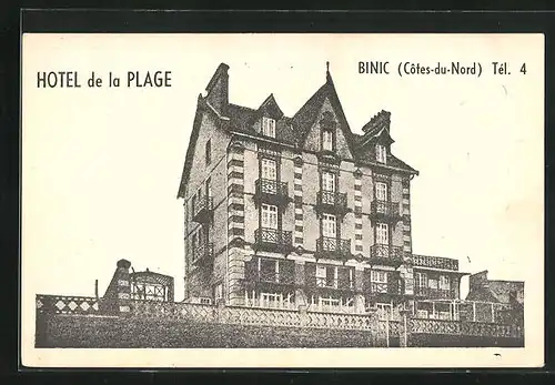 AK Binic, Hotel de la Plage